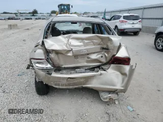 2008 Kia Spectra EX with VIN KNAFE121185494453, listed as a Copart auction lot 68115874 with 0 mi miles and Salvage Title. Bid and sale history available at carsss.com. Image 6.