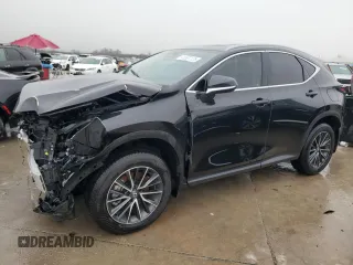 2025 Lexus NX with VIN 2T2ADCAZ7SC016983, listed as a Copart auction lot 41507125 with 6,530 mi miles and Salvage Title. Bid and sale history available at carsss.com. Image 1.