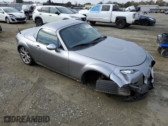 2015 Mazda MX-5 Miata Grand Touring z VIN JM1NC2PF1F0238984, wystawiony jako Copart lot #80347224 z przebiegiem 54 699 mil mil oraz Szkody całkowita. Historia ofert i sprzedaży dostępna na DreamBid. Obrazek 4.