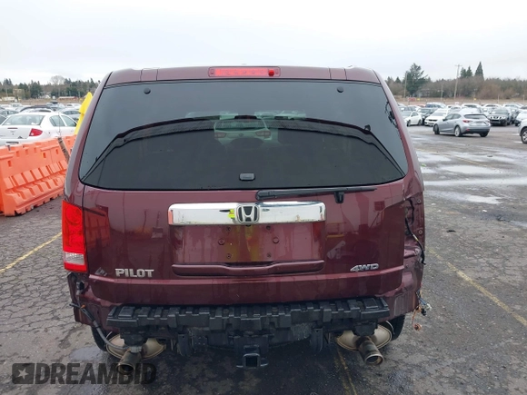 2013 Honda Pilot EX-L z VIN 5FNYF4H57DB074581, wystawiony jako IAAI lot #41636437 z przebiegiem 110 054 mil mil oraz . Historia ofert i sprzedaży dostępna na DreamBid. Obrazek 6.