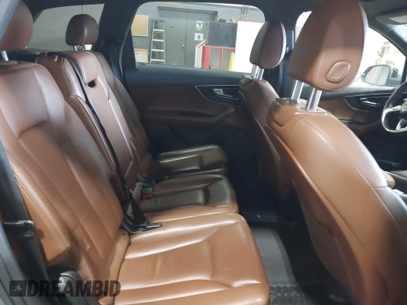 2018 Audi Q7 Premium Plus with VIN WA1LAAF77JD005933, listed as a IAAI auction lot 41737151 with 90,830 mi miles and . Bid and sale history available at DreamBid. Image 8.