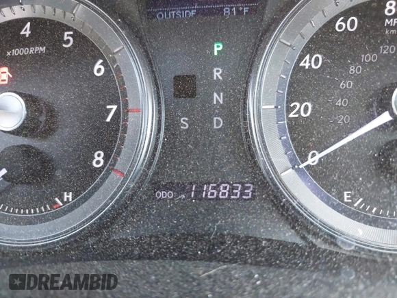 2011 Lexus ES with VIN JTHBK1EG7B2437997, listed as a IAAI auction lot 42062607 with 116,833 mi miles. Bid and sale history available at carsss.com. Image 16.