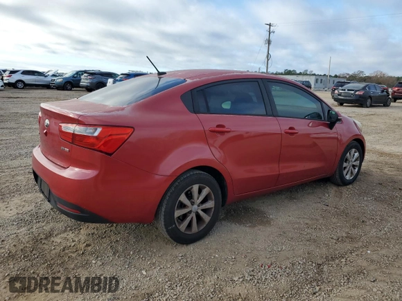 2015 Kia Rio EX with VIN KNADN4A32F6454482, listed as a Copart auction lot 85480524 with 112,510 mi miles and Clean Title. Bid and sale history available at carsss.com. Image 3.