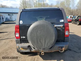 2007 Hummer H3 SUV with VIN 5GTDN13E678195221, listed as a Copart auction lot 53289125 with 91,209 mi miles and Clean Title. Bid and sale history available at carsss.com. Image 6.