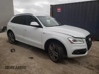 2016 Audi SQ5 Premium Plus with VIN WA1CCAFP2GA122923, listed as a Copart auction lot 48592285 with 125,644 mi miles and Clean Title. Bid and sale history available at carsss.com. Image 4.