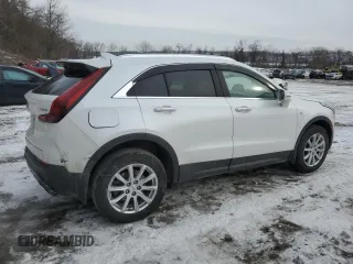 2021 Cadillac XT4 AWD Luxury with VIN 1GYFZBR46MF008733, listed as a Copart auction lot 44559685 with 46,061 mi miles and Salvage Title. Bid and sale history available at carsss.com. Image 3.