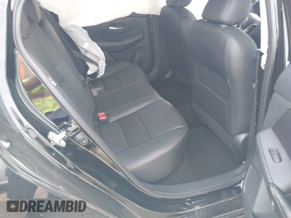 2025 Nissan Sentra SR with VIN 3N1AB8DV9SY222356, listed as a IAAI auction lot 41692346 with 948 mi miles and . Bid and sale history available at DreamBid. Image 8.