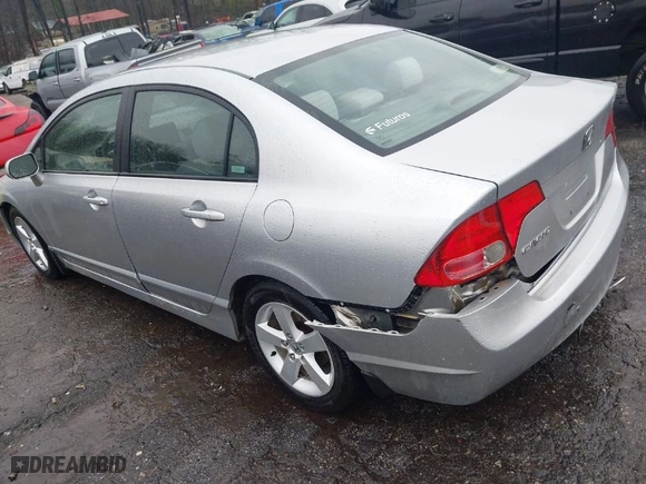 2007 Honda Civic Sdn EX with VIN 1HGFA16887L096416, listed as a IAAI auction lot 41742948 with 198,911 mi miles. Bid and sale history available at carsss.com. Image 3.