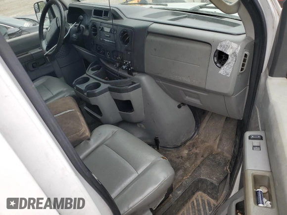 2012 Ford Econoline Cargo Super Duty Commercial with VIN 1FTSS3EL5CDB39643, listed as a Copart auction lot 51909645 with 222,362 mi miles and Salvage title. Bid and sale history available at DreamBid. Image 8.