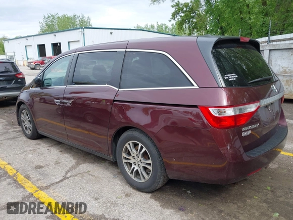 2013 Honda Odyssey EX-L с VIN 5FNRL5H64DB053215, выставлен на аукционе IAAI как лот 42332685 с пробегом 247 537 миль миль и . История ставок и продаж доступна на DreamBid. Изображение 3.