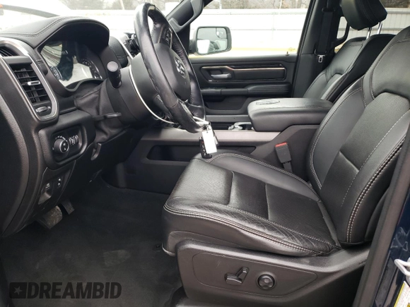 2019 Ram 1500 Rebel z VIN 1C6SRFET5KN870103, wystawiony jako Copart lot #43571475 z przebiegiem 48 153 mil mil oraz Szkoda całkowita • Salvage title. Historia ofert i sprzedaży dostępna na DreamBid. Obrazek 7.