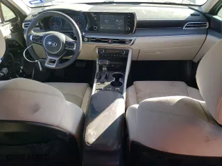 2021 Kia K5 LXS with VIN 5XXG14J23MG053217, listed as a Copart auction lot 47194815 with 82,133 mi miles and Salvage Title. Bid and sale history available at carsss.com. Image 8.