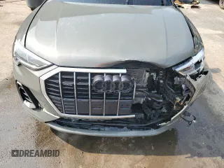 2024 Audi Q3 S line Premium with VIN WA1DECF33R1130720, listed as a Copart auction lot 59292025 with 15,949 mi miles and Salvage title. Bid and sale history available at DreamBid. Image 12.