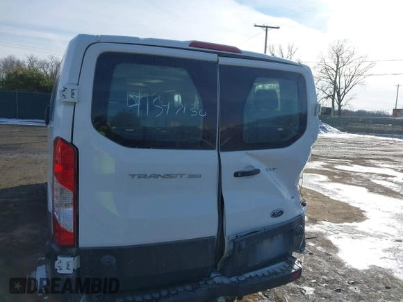 2019 Ford Transit Passenger XL with VIN 1FBZX2ZM3KKA05791, listed as a IAAI auction lot 41547130 with 237,065 mi miles and . Bid and sale history available at DreamBid. Image 6.