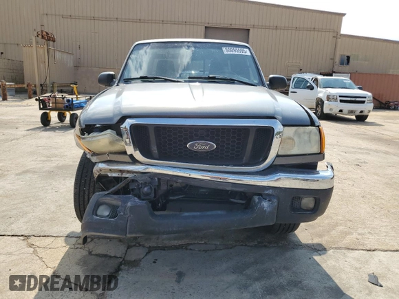 2005 Ford Ranger XLT with VIN 1FTZR45E85PA48319, listed as a Copart auction lot 60095595 with Not provided miles and Salvage title. Bid and sale history available at DreamBid. Image 5.