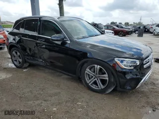 2020 Mercedes-Benz GLC with VIN WDC0G8DB3LF755824, listed as a Copart auction lot 53195425 with 50,307 mi miles and Non Repairable. Bid and sale history available at carsss.com. Image 4.