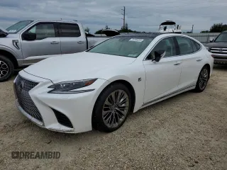 2019 Lexus LS with VIN JTHB51FF8K5006953, listed as a Copart auction lot 74186594 with 0 mi miles and Non Repairable. Bid and sale history available at carsss.com. Image 1.