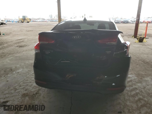 2018 Kia Forte LX with VIN 3KPFL4A76JE253854, listed as a Copart auction lot 51105585 with 181,243 mi miles and Salvage Title. Bid and sale history available at carsss.com. Image 6.