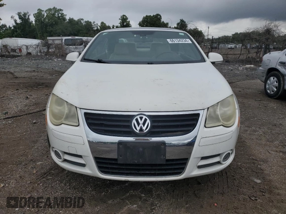 2007 Volkswagen Eos 2.0T with VIN WVWFA71F47V033566, listed as a Copart auction lot 66134234 with 93,923 mi miles and Salvage Title. Bid and sale history available at DreamBid. Image 5.
