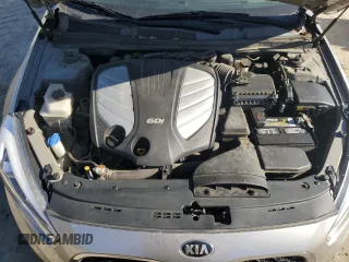2015 Kia Cadenza Premium with VIN KNALN4D70F5174513, listed as a Copart auction lot 82004574 with 0 mi miles and Salvage Title. Bid and sale history available at carsss.com. Image 11.
