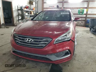 2016 Hyundai Sonata Sport with VIN 5NPE34AF9GH268856, listed as a Copart auction lot 43156845 with 116,117 mi miles and Salvage Title. Bid and sale history available at DreamBid. Image 5.