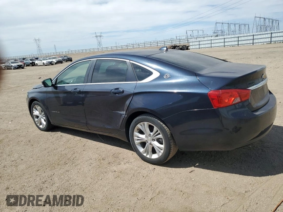 2014 Chevrolet Impala LT with VIN 2G1115SL9E9198945, listed as a Copart auction lot 52450835 with 46,595 mi miles and Clean Title. Bid and sale history available at DreamBid. Image 2.