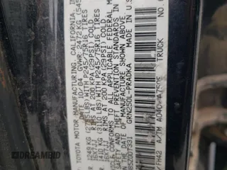 2005 Toyota Tacoma with VIN 5TEMU52N85Z007331, listed as a Copart auction lot 60466515 with 232,049 mi miles and Salvage title. Bid and sale history available at DreamBid. Image 12.