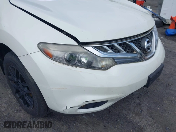 2012 Nissan Murano SV with VIN JN8AZ1MW2CW203024, listed as a IAAI auction lot 42235788 with 164,261 mi miles and . Bid and sale history available at carsss.com. Image 6.