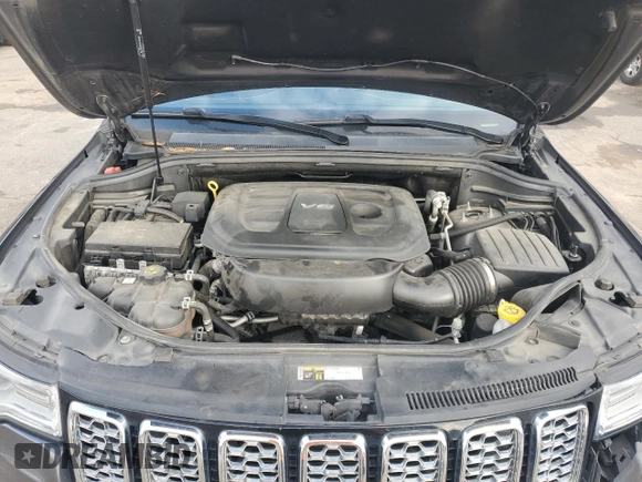 2017 Jeep Grand Cherokee Overland with VIN 1C4RJECG2HC903366, listed as a Copart auction lot 44140155 with 102,459 mi miles and Salvage title. Bid and sale history available at DreamBid. Image 13.