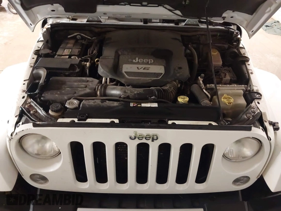 2014 Jeep Wrangler Unlimited Sahara with VIN 1C4BJWEG1EL326605, listed as a IAAI auction lot 41325037 with 135,824 mi miles. Bid and sale history available at carsss.com. Image 10.