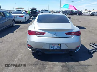 2018 Infiniti Q60 Luxe with VIN JN1EV7EK9JM340755, listed as a IAAI auction lot 41870273 with 82,275 mi miles and . Bid and sale history available at carsss.com. Image 16.