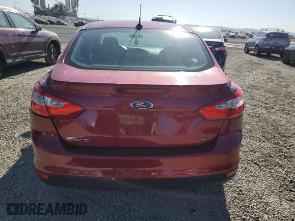 2014 Ford Focus SE with VIN 1FADP3F26EL366421, listed as a Copart auction lot 85505114 with 123,323 mi miles and Salvage Title. Bid and sale history available at carsss.com. Image 6.