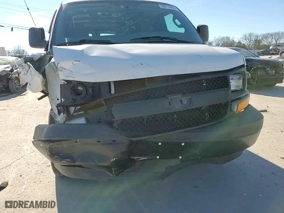 2017 Chevrolet Express Cargo Van with VIN 1GCWGAFF0H1119776, listed as a Copart auction lot 88919995 with 82,239 mi miles and Salvage Title. Bid and sale history available at carsss.com. Image 11.