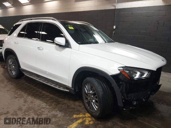 2021 Mercedes-Benz GLE 350 with VIN 4JGFB4KB3MA389495, listed as a IAAI auction lot 41717074 with 26,051 mi miles and . Bid and sale history available at DreamBid. Image 1.