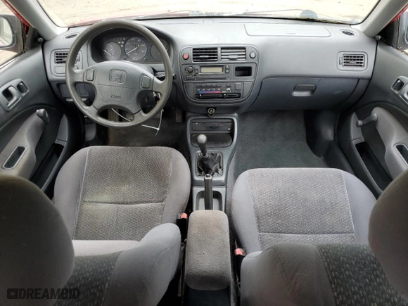 1996 Honda Civic DX with VIN 2HGEJ6348TH125852, listed as a Copart auction lot 87157804 with 93,357 mi miles and Non Repairable. Bid and sale history available at carsss.com. Image 8.