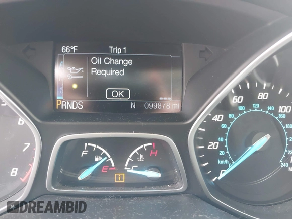 2016 Ford Escape Titanium with VIN 1FMCU9J93GUC55811, listed as a IAAI auction lot 41961519 with 99,878 mi miles. Bid and sale history available at carsss.com. Image 7.
