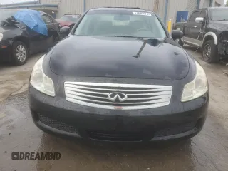 2007 Infiniti G35 Journey with VIN JNKBV61EX7M713397, listed as a Copart auction lot 61899474 with Not Provided miles and Salvage Title. Bid and sale history available at DreamBid. Image 5.