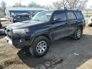2015 Toyota 4Runner Limited with VIN JTEBU5JR5F5260148, listed as a Copart auction lot 46434995 with 197,878 mi miles and Salvage title. Bid and sale history available at DreamBid. Image 1.