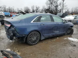 2017 Lincoln MKZ Reserve with VIN 3LN6L5F90HR645906, listed as a Copart auction lot 44331075 with 87,798 mi miles and Salvage Title. Bid and sale history available at carsss.com. Image 3.