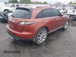 2006 Infiniti FX with VIN JNRAS08UX6X102718, listed as a IAAI auction lot 41913679 with 133,561 mi miles and . Bid and sale history available at DreamBid. Image 4.