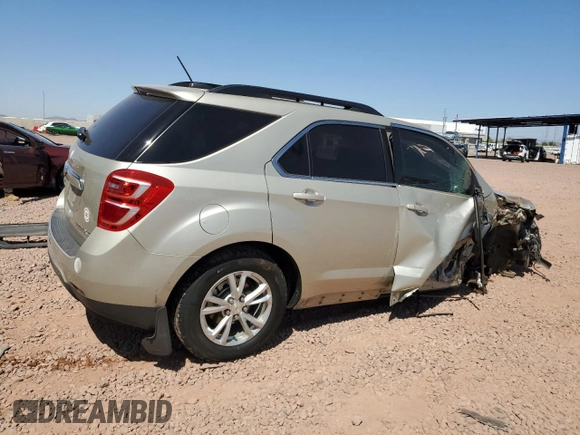 2016 Chevrolet Equinox LT with VIN 2GNALCEK5G1123810, listed as a Copart auction lot 52565215 with 56,455 mi miles and Salvage Title. Bid and sale history available at carsss.com. Image 3.