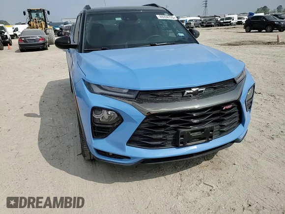 2023 Chevrolet TrailBlazer RS with VIN KL79MTSL2PB143953, listed as a Copart auction lot 49394705 with 16,458 mi miles and Salvage Title. Bid and sale history available at DreamBid. Image 12.