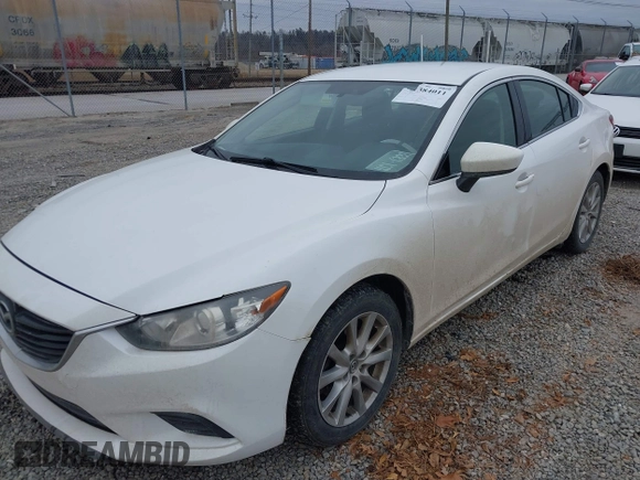 2015 Mazda 6 i Sport with VIN JM1GJ1U57F1183035, listed as a IAAI auction lot 41384011 with 152,172 mi miles. Bid and sale history available at carsss.com. Image 17.