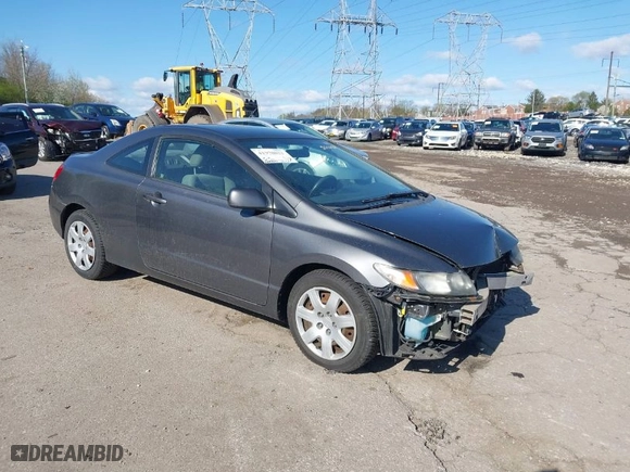2011 Honda Civic Cpe LX with VIN 2HGFG1B66BH500290, listed as a IAAI auction lot 41978022 with 178,360 mi miles. Bid and sale history available at carsss.com. Image 1.