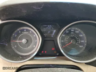 2013 Hyundai Elantra Limited with VIN KMHDH4AE2DU724424, listed as a Copart auction lot 51338195 with 202,873 mi miles and Salvage Title. Bid and sale history available at carsss.com. Image 9.