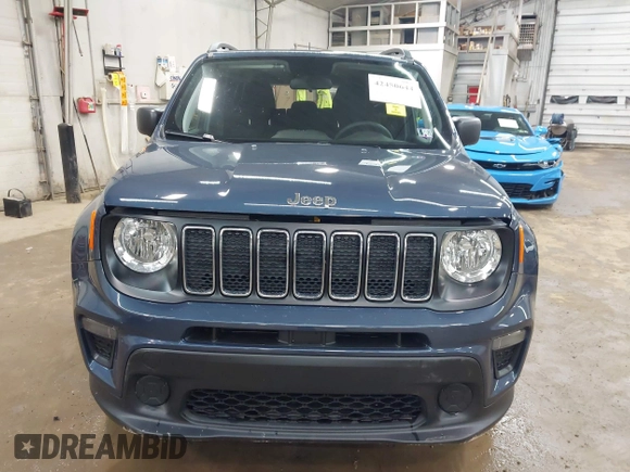 2020 Jeep Renegade Sport with VIN ZACNJBAB4LPL05057, listed as a IAAI auction lot 42450644 with 30,008 mi miles and . Bid and sale history available at DreamBid. Image 12.