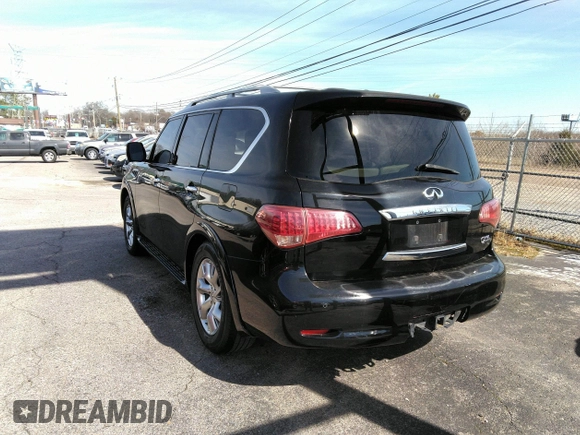 2011 Infiniti QX56 7-passenger z VIN JN8AZ2NF9B9500731, wystawiony jako IAAI lot #41665076 z przebiegiem 233 614 mil mil oraz . Historia ofert i sprzedaży dostępna na DreamBid. Obrazek 3.