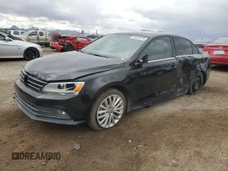 2016 Volkswagen Jetta Sedan 1.8T SEL with VIN 3VWL07AJ0GM228629, listed as a Copart auction lot 48439375 with 177,119 mi miles and Salvage Title. Bid and sale history available at carsss.com. Image 1.