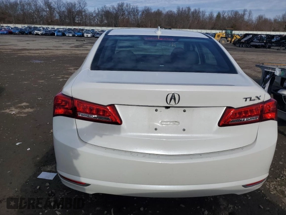2020 Acura TLX w/Technology Pkg with VIN 19UUB1F59LA017528, listed as a Copart auction lot 87078414 with 25,003 mi miles and Salvage Title. Bid and sale history available at carsss.com. Image 6.