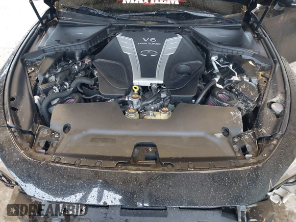 2017 Infiniti Q60 Sport with VIN JN1EV7EK5HM360687, listed as a IAAI auction lot 41243501 with 103,027 mi miles and . Bid and sale history available at DreamBid. Image 10.